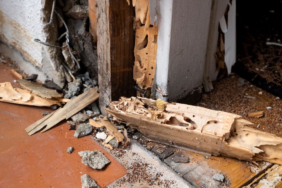 Termite damage repair specialists in Indianapolis.